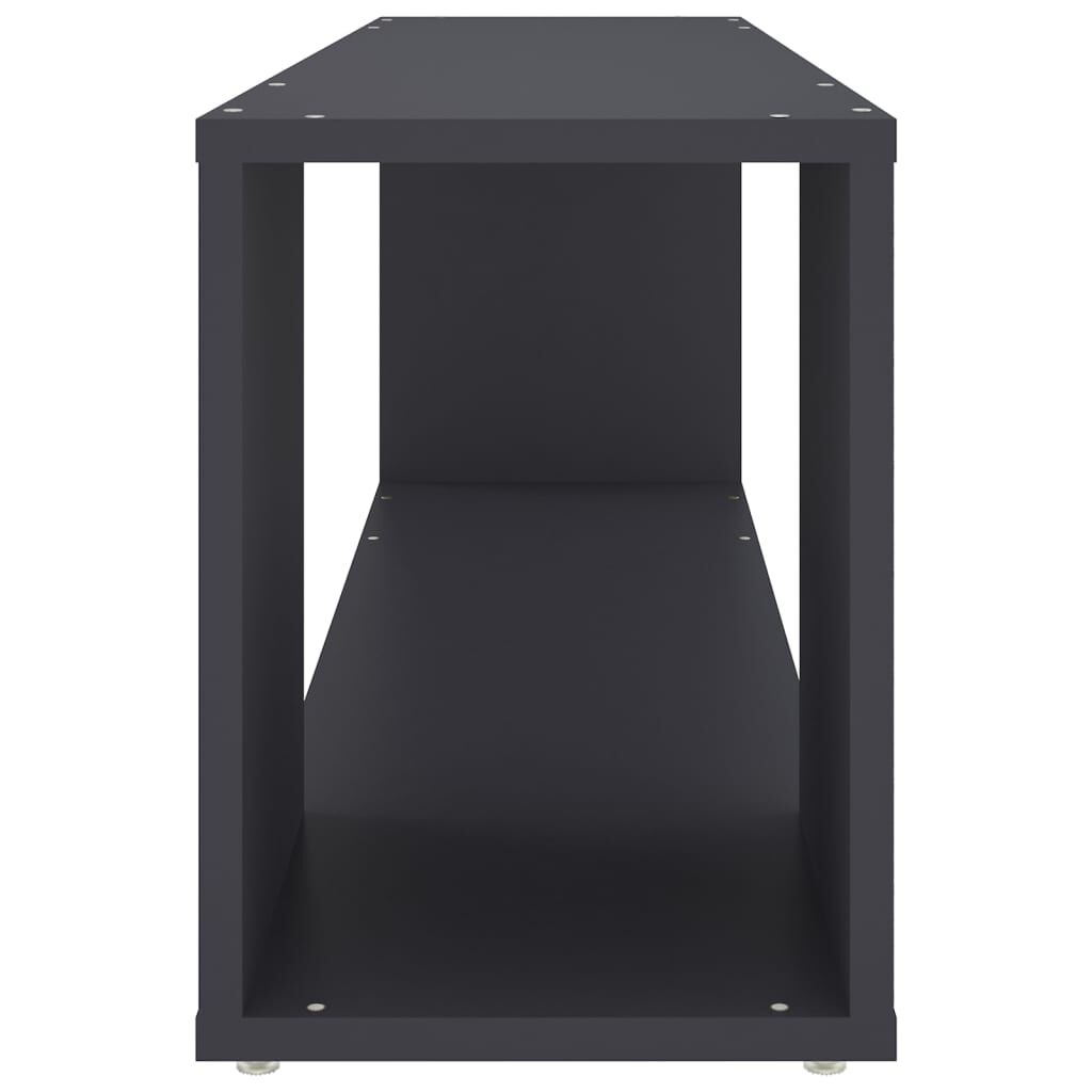 vidaXL Έπιπλο Τηλεόρασης Γκρι 100 x 24 x 32 εκ. από Μοριοσανίδα