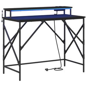 vidaXL &Gamma;&rho;&alpha;&phi;&epsilon;ί&omicron; &Mu;&alpha;ύ&rho;&eta; &Omicron;&xi;&upsilon;ά 100 x 50 x 86,5 &epsilon;&kappa; &Epsilon;&pi;&epsilon;&xi;&epsilon;&rho;&gamma;&alpha;&sigma;&mu;έ&nu;&omicron; &Xi;ύ&lambda;&omicron;
