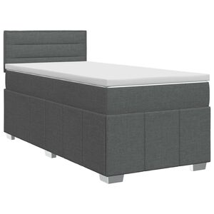 vidaXL &Kappa;&rho;&epsilon;&beta;ά&tau;&iota; box spring &mu;&epsilon; &sigma;&tau;&rho;ώ&mu;&alpha; &Sigma;&kappa;&omicron;ύ&rho;&omicron; &Gamma;&kappa;&rho;&iota; 90 x 190 cm Ύ&phi;&alpha;&sigma;&mu;&alpha;