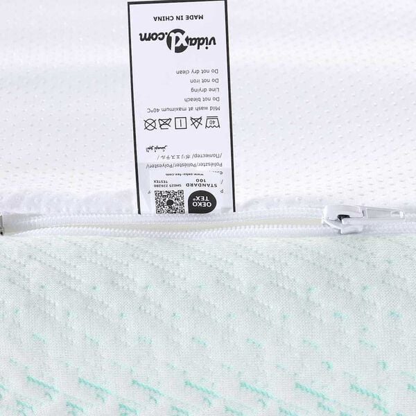vidaXL Στρώματα Λευκό και Πράσινο 70 x 200 cm
