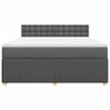 vidaXL &Kappa;&rho;&epsilon;&beta;ά&tau;&iota; Boxspring &mu;&epsilon; &Sigma;&tau;&rho;ώ&mu;&alpha; &Sigma;&kappa;&omicron;ύ&rho;&omicron; &Gamma;&kappa;&rho;&iota; 180x200 &epsilon;&kappa; &Upsilon;&phi;&alpha;&sigma;&mu;ά&tau;&iota;&nu;