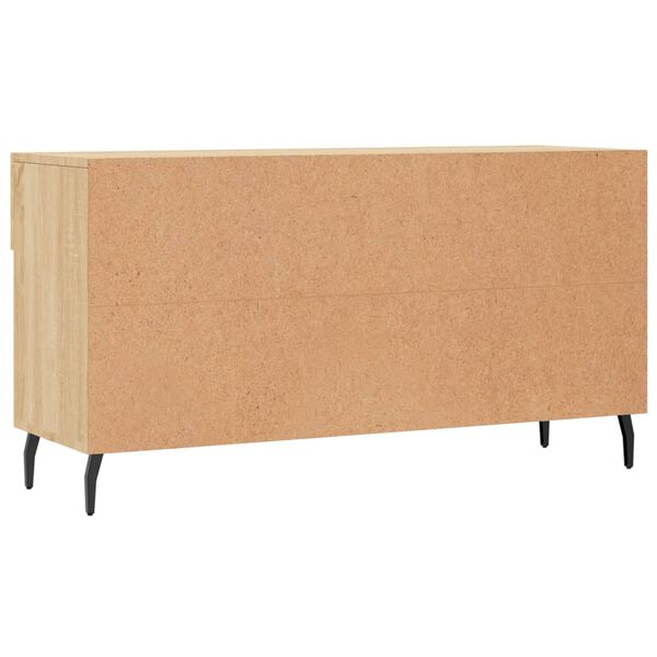 vidaXL Παπουτσοθήκη Sonoma Δρυς 102x35x55 εκ. από Επεξεργασμένο Ξύλο