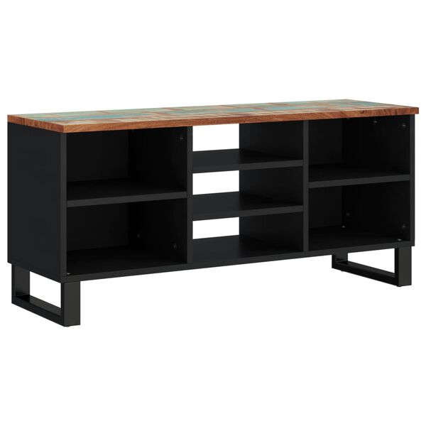 vidaXL Έπιπλο Τηλεόρασης 100x33x46εκ. Μασίφ Ανακυκλ. Ξύλο & Επεξ. Ξύλο