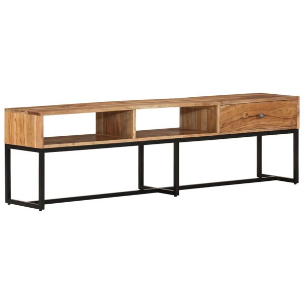 vidaXL Έπιπλο Τηλεόρασης 160 x 30 x 45 εκ. από Μασίφ Ξύλο Ακακίας