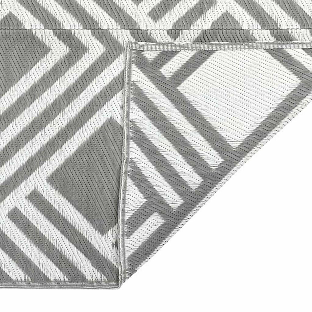 vidaXL Χαλί εξωτερικού χώρου Γκρι 300 x 400 cm PP