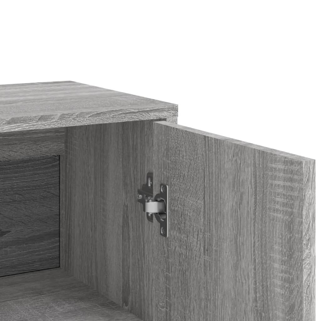 vidaXL Ντουλάπι Γκρι Sonoma 60x31x84 εκ. από Επεξεργασμένο Ξύλο