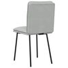 vidaXL Καρέκλες Τραπεζαρίας 4 τεμ. Ανοιχτό Γκρι Βελούδινες