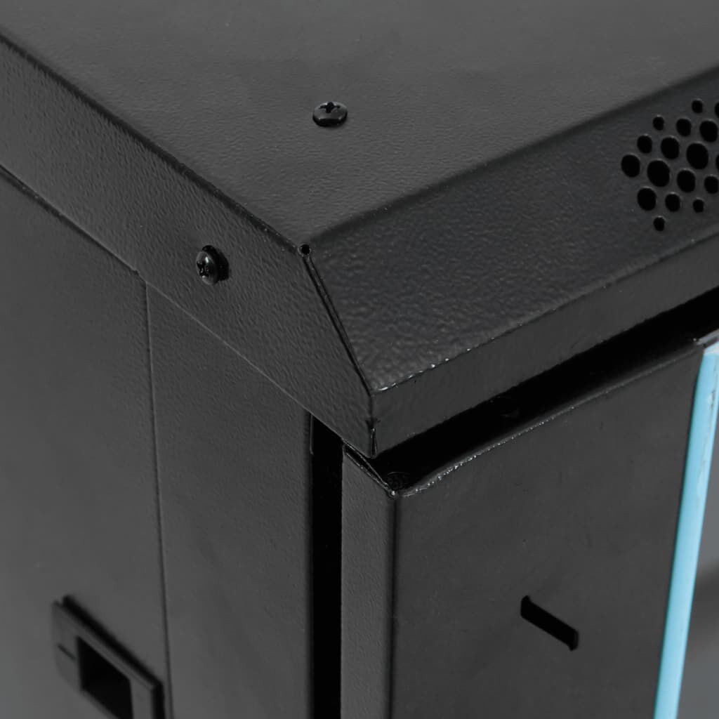 vidaXL Καμπίνα Δικτύου με Περιστ. Πόδια 22U 19" IP20 60x60x120 εκ.