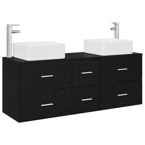 vidaXL &Sigma;&epsilon;&tau; &Nu;&tau;&omicron;&upsilon;&lambda;&alpha;&pi;&iota;ώ&nu; &Mu;&pi;ά&nu;&iota;&omicron;&upsilon; 3 &tau;&mu;&chi;. &Mu;&alpha;ύ&rho;&omicron; 49,5 x 41 x 63 &epsilon;&kappa;