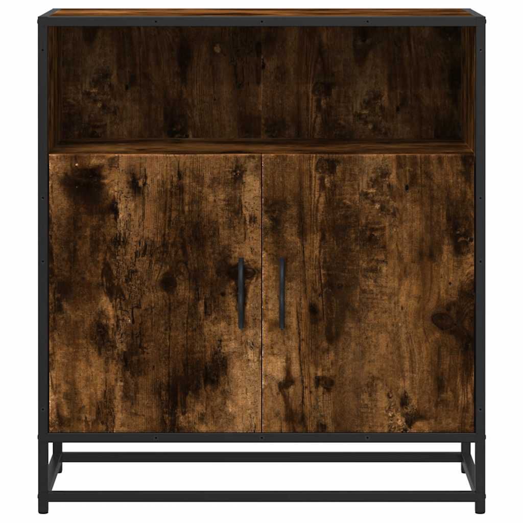 vidaXL Ντουλάπι Καπνιστή Δρυς 68x35x76 εκ. από Επεξεργασμένο Ξύλο