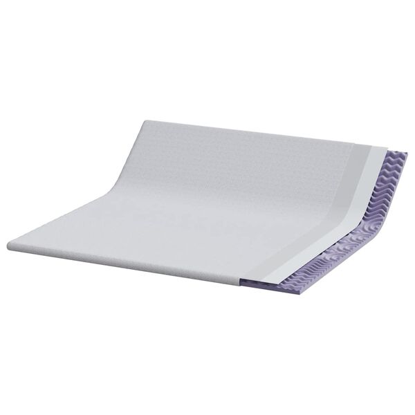 vidaXL &Sigma;&tau;&rho;ώ&mu;&alpha; &epsilon;&pi;&iota;&kappa;ά&lambda;&upsilon;&psi;&eta;&sigmaf; &Lambda;&epsilon;&upsilon;&kappa;ό 180 x 200 cm &Upsilon;&phi;&alpha;&sigma;&mu;&alpha; Jacquard