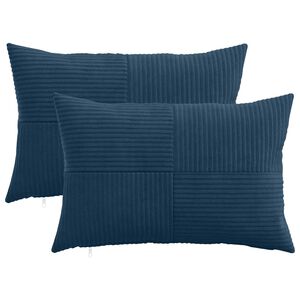 vidaXL &Kappa;ά&lambda;&upsilon;&mu;&mu;&alpha; &Mu;&alpha;&xi;&iota;&lambda;&alpha;&rho;&iota;&omicron;ύ 2 pcs ALMELO &Sigma;&kappa;&omicron;ύ&rho;&omicron; &mu;&pi;&lambda;&epsilon; 30 x 50 cm