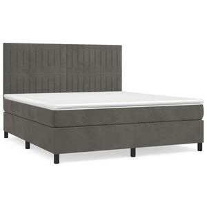 vidaXL &Kappa;&rho;&epsilon;&beta;ά&tau;&iota; Boxspring &mu;&epsilon; &Sigma;&tau;&rho;ώ&mu;&alpha; &Sigma;&kappa;&omicron;ύ&rho;&omicron; &Gamma;&kappa;&rho;&iota; 180x200 &epsilon;&kappa;. &Beta;&epsilon;&lambda;&omicron;ύ&delta;&iota;&nu;&omicron;