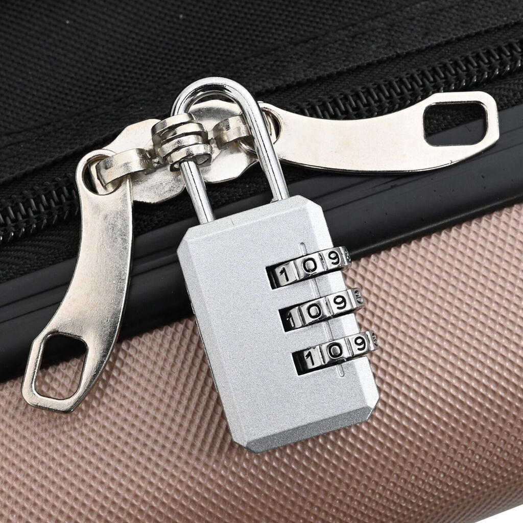 vidaXL Βαλίτσα Σκληρής Θήκης 20'' Ροζ Χρυσό 34x23x55.5 εκ. ABS