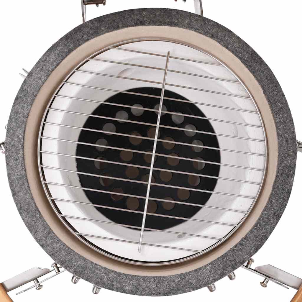 vidaXL Ψησταριά Καπνιστήριο Kamado 76 εκ. Κεραμική