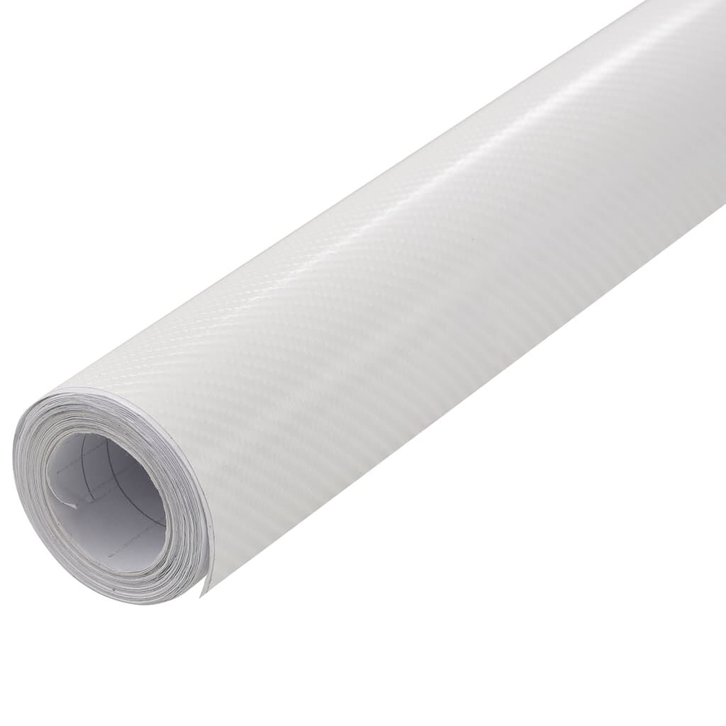 vidaXL Μεμβράνες Αυτοκινήτου 4D 2 τεμ. Λευκές 100x150 εκ. & 50x150 εκ.