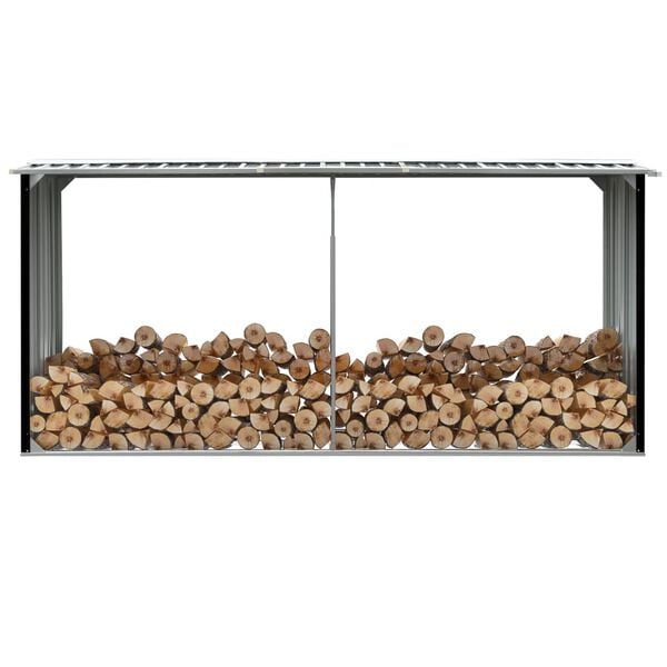 vidaXL &Upsilon;&pi;ό&sigma;&tau;&epsilon;&gamma;&omicron; &Alpha;&pi;&omicron;&theta;ή&kappa;&epsilon;&upsilon;&sigma;&eta;&sigmaf; &Xi;ύ&lambda;&omega;&nu; &Kappa;ή&pi;&omicron;&upsilon; &Alpha;&nu;&theta;&rho;&alpha;&kappa;ί 330x92x153 &epsilon;&kappa;. &Alpha;&tau;&sigma;ά&lambda;&iota;