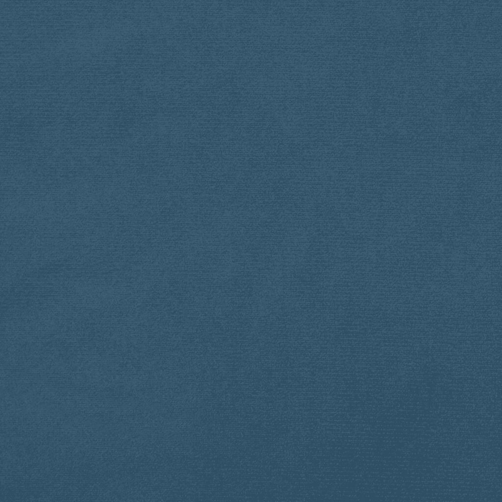 vidaXL Κρεβάτι Boxspring με Στρώμα Σκούρο Μπλε 140x200 εκ. Βελούδινο