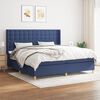 vidaXL &Kappa;&rho;&epsilon;&beta;ά&tau;&iota; Boxspring &mu;&epsilon; &Sigma;&tau;&rho;ώ&mu;&alpha; &Mu;&pi;&lambda;&epsilon; 200x200 &epsilon;&kappa;. &Upsilon;&phi;&alpha;&sigma;&mu;ά&tau;&iota;&nu;&omicron;