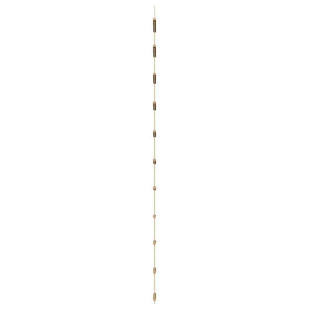 vidaXL Διακόσμηση τοίχου σε σχήμα σκάλας 50x200 cm Φυσικό κλαδί