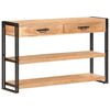 vidaXL Κονσόλα 120 x 30 x 75 εκ. από Μασίφ Ξύλο Ακακίας
