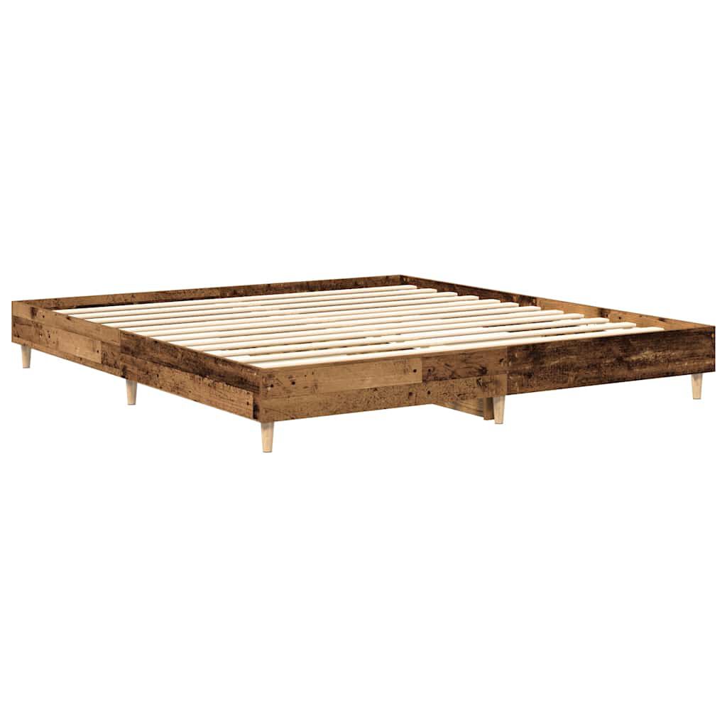 vidaXL Πλαίσιο κρεβατιού χωρίς στρώμα 180x200 εκ. Επεξεργασμένο Ξύλο