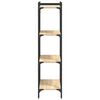 vidaXL Βιβλιοθήκη 4 Επιπέδων Sonoma Δρυς 60x30x120 εκ. Επεξεργ. Ξύλο