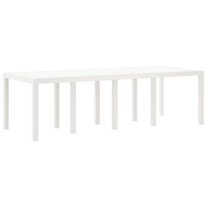 vidaXL &Tau;&rho;&alpha;&pi;έ&zeta;&iota; &Kappa;ή&pi;&omicron;&upsilon; &Lambda;&epsilon;&upsilon;&kappa;ό 250 x 100 x 73 &epsilon;&kappa; &sigma;&upsilon;&nu;&theta;&epsilon;&tau;&iota;&kappa;ό &rho;&alpha;&tau;ά&nu;