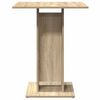 vidaXL Τραπέζι Bistro Χρώμα Sonoma Δρυς 60 x 60 x 75 εκ. Επεξ. Ξύλο