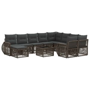 vidaXL &Sigma;&epsilon;&tau; &Kappa;&alpha;&nu;&alpha;&pi;έ &Kappa;ή&pi;&omicron;&upsilon; 11 &tau;&mu;&chi;. &Gamma;&kappa;&rho;&iota; &sigma;&upsilon;&nu;&theta;&epsilon;&tau;&iota;&kappa;ό &rho;&alpha;&tau;ά&nu;