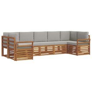 vidaXL &Sigma;&alpha;&lambda;&omicron;&nu;ά&kappa;&iota; &Gamma;&omega;&nu;&iota;&alpha;&kappa;&omicron;ύ &Kappa;&alpha;&nu;&alpha;&pi;έ 7 pcs &Phi;&upsilon;&sigma;&iota;&kappa;ό &kappa;&alpha;&iota; &Alpha;&nu;&omicron;&iota;&chi;&tau;ό &Gamma;&kappa;&rho;&iota;