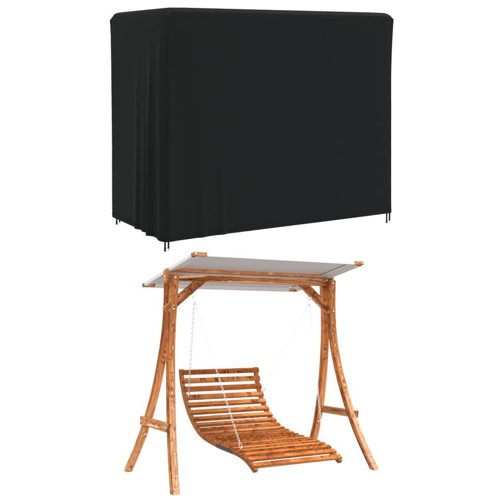 vidaXL Καλύμματα Κούνιας Κήπου 2τεμ. 220x135x170 εκ 420D Ύφασμα Oxford