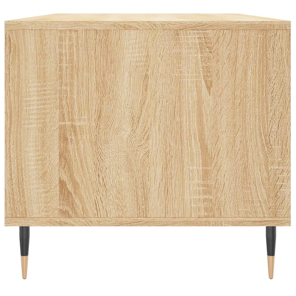 vidaXL Τραπεζάκι Σαλονιού Sonoma Δρυς 90x49x45 εκ. Επεξεργασμένο Ξύλο