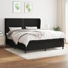 vidaXL &Kappa;&rho;&epsilon;&beta;ά&tau;&iota; Boxspring &mu;&epsilon; &Sigma;&tau;&rho;ώ&mu;&alpha; &Mu;&alpha;ύ&rho;&omicron; 180x200 &epsilon;&kappa;. &Upsilon;&phi;&alpha;&sigma;&mu;ά&tau;&iota;&nu;&omicron;