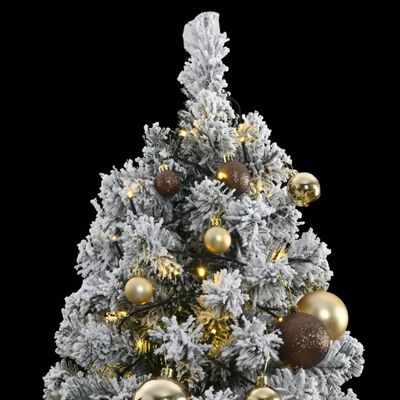 vidaXL Χριστουγεν. Δέντρο Τεχνητό Αρθρωτό με 300 LED & Μπάλες 240 εκ.