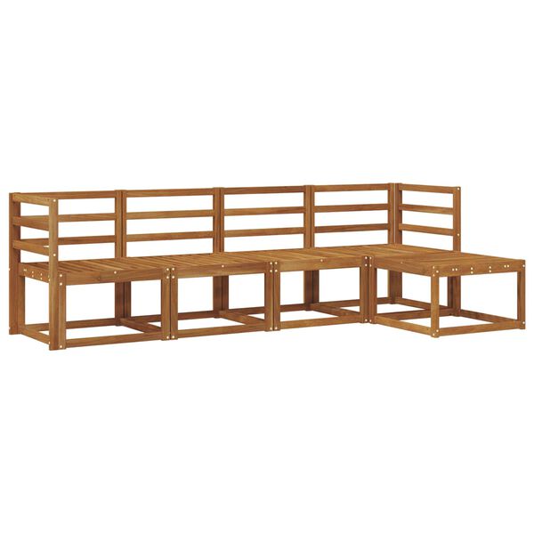 vidaXL &Sigma;&epsilon;&iota;&rho;ά &Kappa;&alpha;&nu;&alpha;&pi;έ &Epsilon;&xi;&omega;&tau;&epsilon;&rho;&iota;&kappa;&omicron;ύ 5 pcs &Phi;&upsilon;&sigma;&iota;&kappa;ό &Sigma;&tau;&epsilon;&rho;&epsilon;ό &Xi;ύ&lambda;&omicron; &Alpha;&kappa;&alpha;&kappa;ί&alpha;&sigmaf;