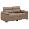 vidaXL &Delta;&iota;&theta;έ&sigma;&iota;&omicron;&sigmaf; &Kappa;&alpha;&nu;&alpha;&pi;έ&sigmaf; Cappuccino 160x81x84 &epsilon;&kappa;. &alpha;&pi;ό &Sigma;&upsilon;&nu;&theta;&epsilon;&tau;&iota;&kappa;ό &Delta;έ&rho;&mu;&alpha;