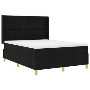 vidaXL &Kappa;&rho;&epsilon;&beta;ά&tau;&iota; &mu;&epsilon; &epsilon;&lambda;&alpha;&tau;ή&rho;&iota;&alpha; &mu;&epsilon; &kappa;&epsilon;&phi;&alpha;&lambda;ά&rho;&iota; &Mu;&alpha;ύ&rho;&omicron; 160 x 200 cm ύ&phi;&alpha;&sigma;&mu;&alpha;