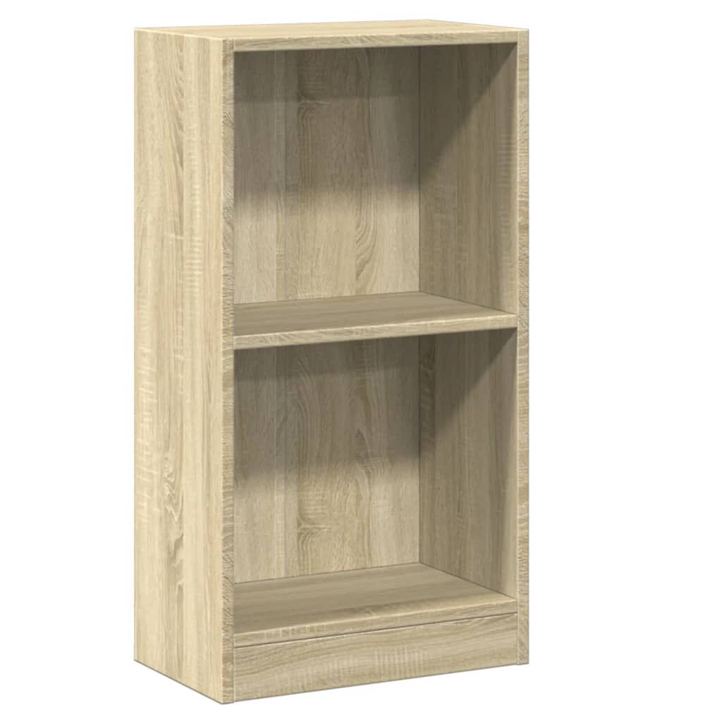 vidaXL Βιβλιοθήκη Χρώμα Sonoma Δρυς 40 x 24 x 75 εκ. από Μοριοσανίδα