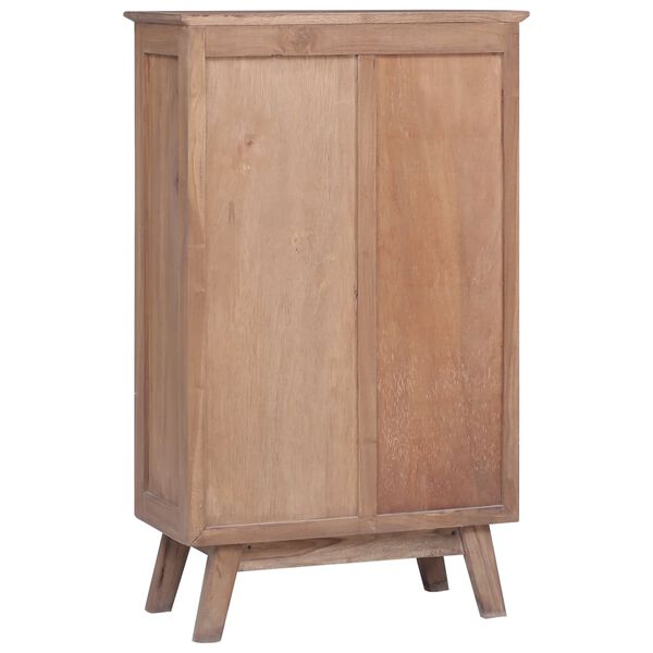 vidaXL Ψηλός Μπουφές 60 x 30 x 100 εκ. από Μασίφ Ξύλο Teak