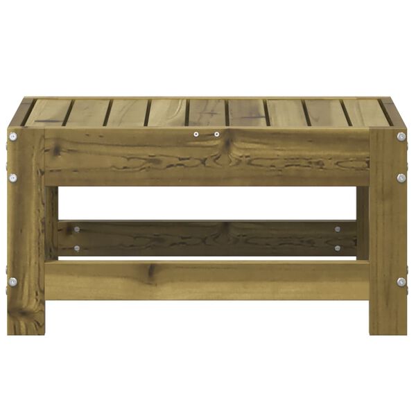 vidaXL Υποπόδιο Κήπου 62 x 30 x 32 εκ. από Εμποτισμένο Ξύλο Πεύκου