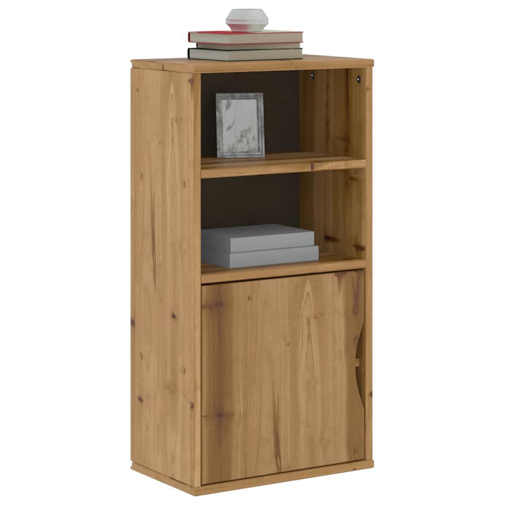 vidaXL Βοηθητικό Ντουλάπι ODDA 40x24x79 εκ. από Μασίφ Ξύλο Πεύκου