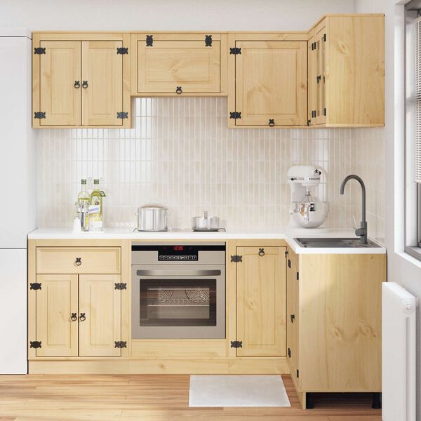 vidaXL &Nu;&tau;&omicron;&upsilon;&lambda;&alpha;&pi;&iota;&omicron;ύ &mu;&epsilon; &rho;ά&phi;&iota; SKI 8 pcs &Mu;έ&lambda;&iota; &Kappa;&alpha;&phi;έ &Sigma;&tau;&epsilon;&rho;&epsilon;ά &xi;&upsilon;&lambda;&epsilon;ί&alpha; &pi;&epsilon;ύ&kappa;&omicron;&upsilon;