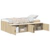 vidaXL &Sigma;&kappa;&epsilon;&lambda;&epsilon;&tau;ό&sigmaf; &Kappa;&rho;&epsilon;&beta;&alpha;&tau;&iota;&omicron;ύ &Delta;&rho;ύ&sigmaf; Sonoma 80 x 200 cm &Epsilon;&pi;&epsilon;&xi;&epsilon;&rho;&gamma;&alpha;&sigma;&mu;έ&nu;&omicron; &Xi;ύ&lambda;&omicron;