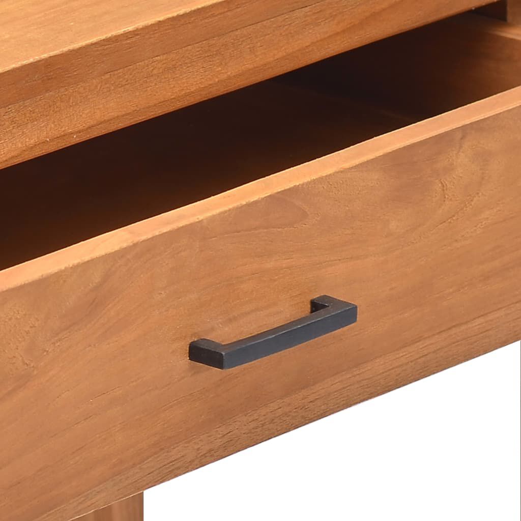 vidaXL Γραφείο με 2 Συρτάρια 120 x 40 x 75 εκ. από Μασίφ Ξύλο Teak
