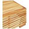 vidaXL Τραπεζάκι Κήπου 69,5x69,5x31 εκ. από Μασίφ Ξύλο Teak