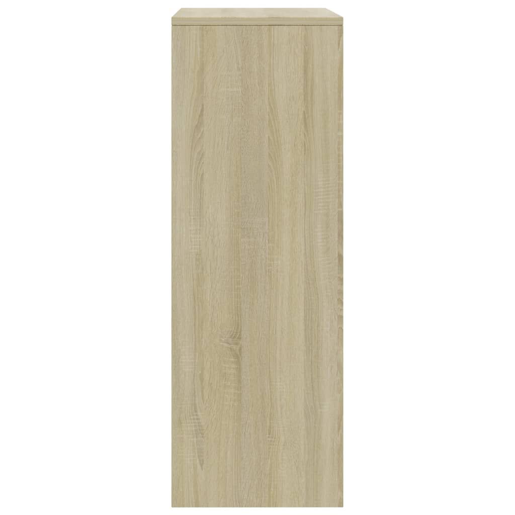 vidaXL Συρταριέρα με 6 Συρτάρια Sonoma Δρυς 50x34x96 εκ. Επεξ. Ξύλο