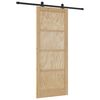 vidaXL &Sigma;&upsilon;&rho;ό&mu;&epsilon;&nu;&eta; &Pi;ό&rho;&tau;&alpha; &Phi;&upsilon;&sigma;&iota;&kappa;ό &kappa;&alpha;&iota; &Mu;&alpha;ύ&rho;&omicron; 86 x 211 cm &Mu;&alpha;&sigma;ί&phi; &Xi;ύ&lambda;&omicron; &Pi;&epsilon;ύ&kappa;&omicron;&upsilon;