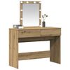 vidaXL Μπουφανάκι artisan δρυς 100 x 40 x 130 εκ Επεξεργασμένο ξύλο