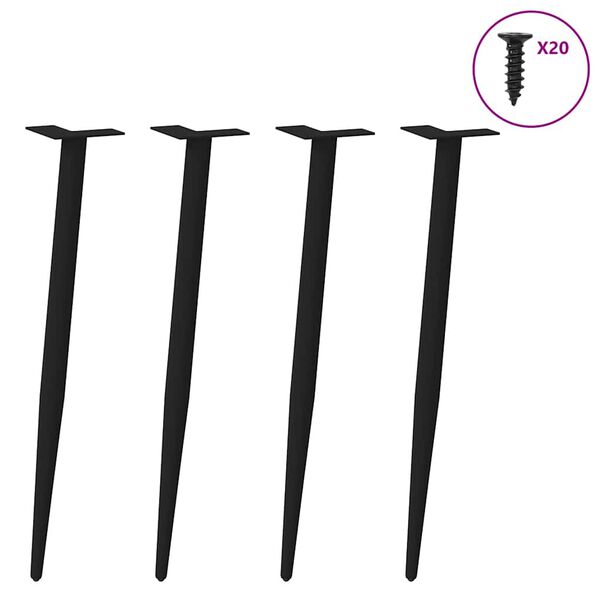 vidaXL &Pi;ό&delta;&iota;&alpha; &Kappa;&omicron;&nu;&sigma;ό&lambda;&alpha;&sigmaf; &Kappa;&omega;&nu;&iota;&kappa;&omicron;ύ &Sigma;&chi;ή&mu;&alpha;&tau;&omicron;&sigmaf; 4 &tau;&epsilon;&mu;. &Mu;&alpha;ύ&rho;&omicron; &Alpha;&tau;&sigma;ά&lambda;&iota; 72-73 &epsilon;&kappa;.